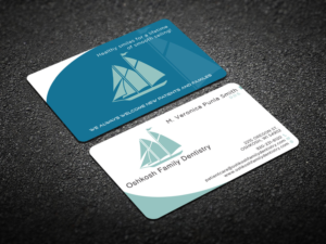 Visitenkarten-Design von Verified artistry (Design garden) für Oshkosh Family Dentistry | Design: #11183749