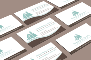 Business Card Design by JK18 for Oshkosh Family Dentistry | Design: #11164687