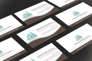 Business Card Design by JK18 for Oshkosh Family Dentistry | Design: #11217477