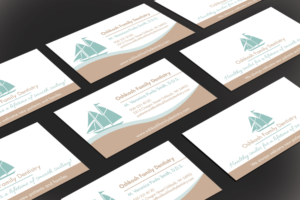 Business Card Design by JK18 for Oshkosh Family Dentistry | Design: #11221709