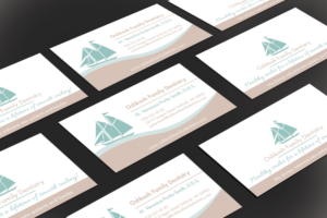 Business Card Design by JK18 for Oshkosh Family Dentistry | Design: #11221710