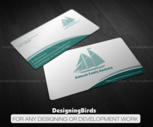 Visitenkarten-Design von Designing Birds für Oshkosh Family Dentistry | Design: #11177519
