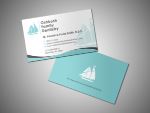 Business Card Design by Grafactory for Oshkosh Family Dentistry | Design: #11174323