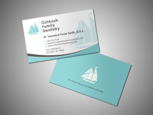 Business Card Design by Grafactory for Oshkosh Family Dentistry | Design: #11174532