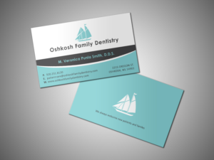 Business Card Design by Grafactory for Oshkosh Family Dentistry | Design: #11174534