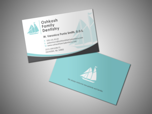 Business Card Design by Grafactory for Oshkosh Family Dentistry | Design: #11174535