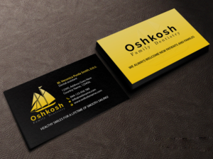 Business Card Design by Creations Box 2015 for Oshkosh Family Dentistry | Design: #11161650
