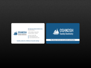 Business Card Design by Creations Box 2015 for Oshkosh Family Dentistry | Design: #11161655