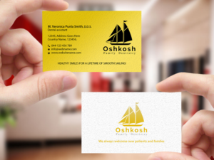 Business Card Design by Creations Box 2015 for Oshkosh Family Dentistry | Design: #11161658