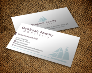 Visitenkarten-Design von Brand aid für Oshkosh Family Dentistry | Design: #11169369