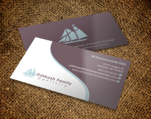 Visitenkarten-Design von Brand aid für Oshkosh Family Dentistry | Design: #11169371