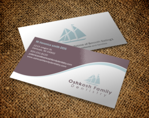 Visitenkarten-Design von Brand aid für Oshkosh Family Dentistry | Design: #11169373