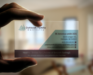 Business Card Design by Brand aid for Oshkosh Family Dentistry | Design: #11240225