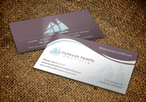 Visitenkarten-Design von chandrayaan.creative für Oshkosh Family Dentistry | Design #11169307