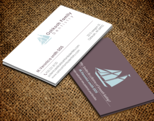 Business Card Design by chandrayaan.creative for Oshkosh Family Dentistry | Design: #11169345