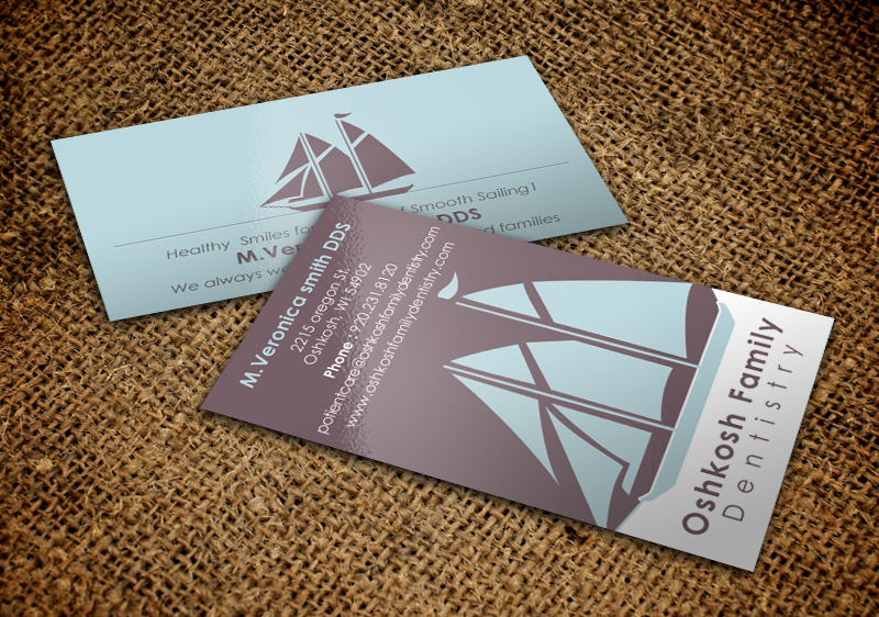 Visitenkarten-Design von chandrayaan.creative für Oshkosh Family Dentistry | Design #11169350