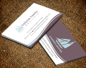 Business Card Design by chandrayaan.creative for Oshkosh Family Dentistry | Design: #11169353