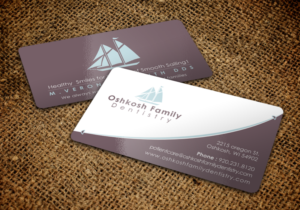 Business Card Design by chandrayaan.creative for Oshkosh Family Dentistry | Design: #11169354