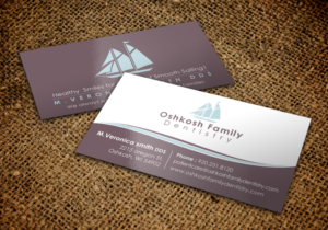 Business Card Design by chandrayaan.creative for Oshkosh Family Dentistry | Design: #11169356