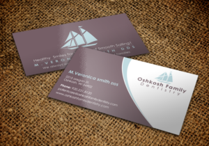 Business Card Design by chandrayaan.creative for Oshkosh Family Dentistry | Design: #11240189