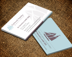 Business Card Design by chandrayaan.creative for Oshkosh Family Dentistry | Design: #11240195