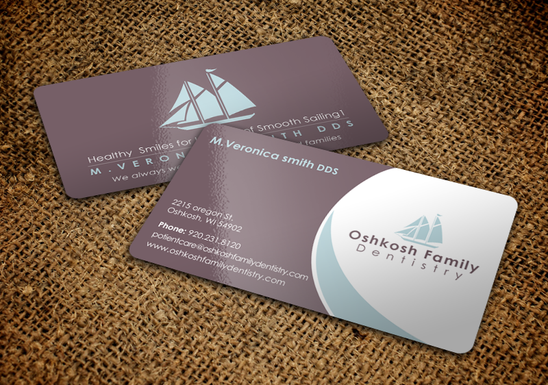 Business Card Design by chandrayaan.creative for Oshkosh Family Dentistry | Design #11240197
