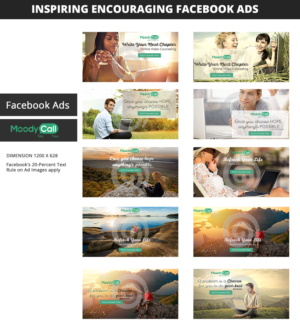 Facebook Design by Kristina Andonoff for MoodyCall | Design: #11161749