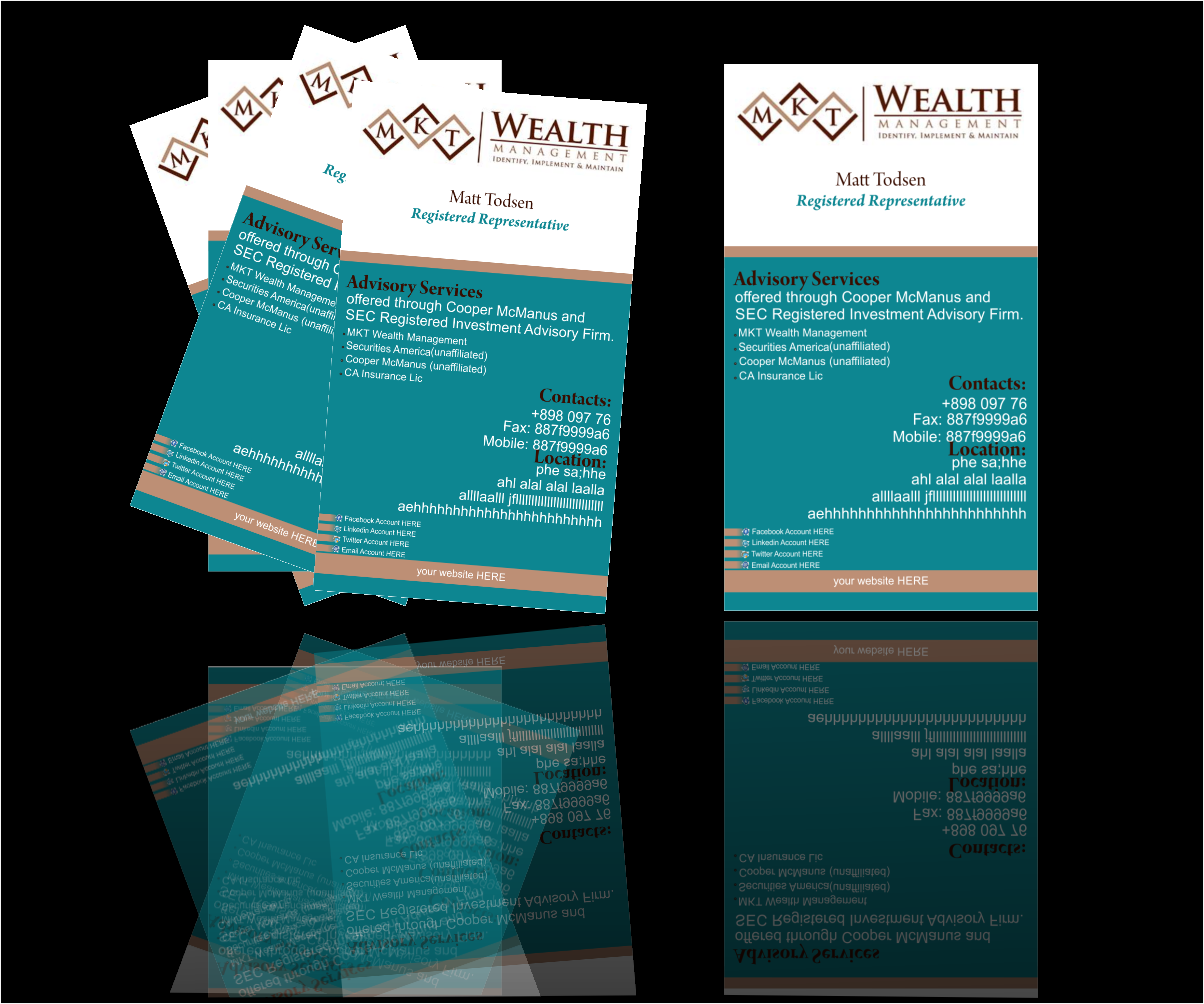 Business Card Design by stevedan for this project | Design #2293833
