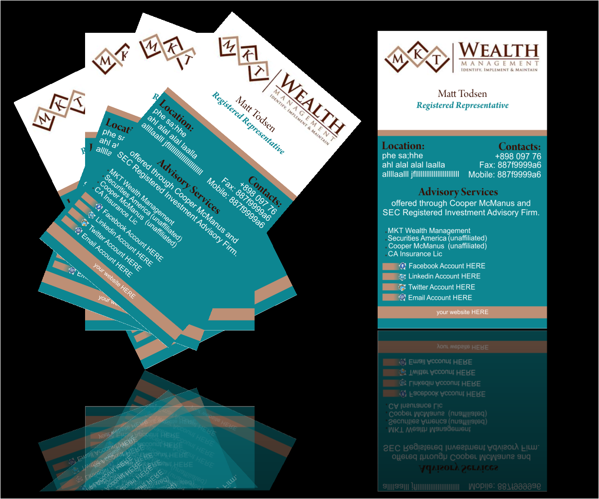 Business Card Design by stevedan for this project | Design #2296002