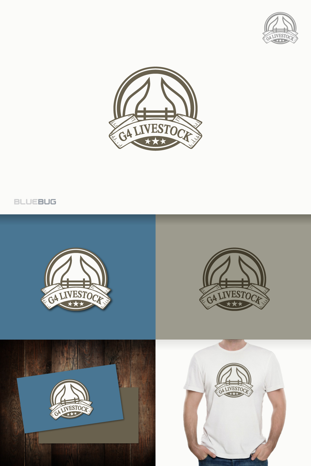 Logo Design by SilverFire for G4 Livestock | Design #11245032