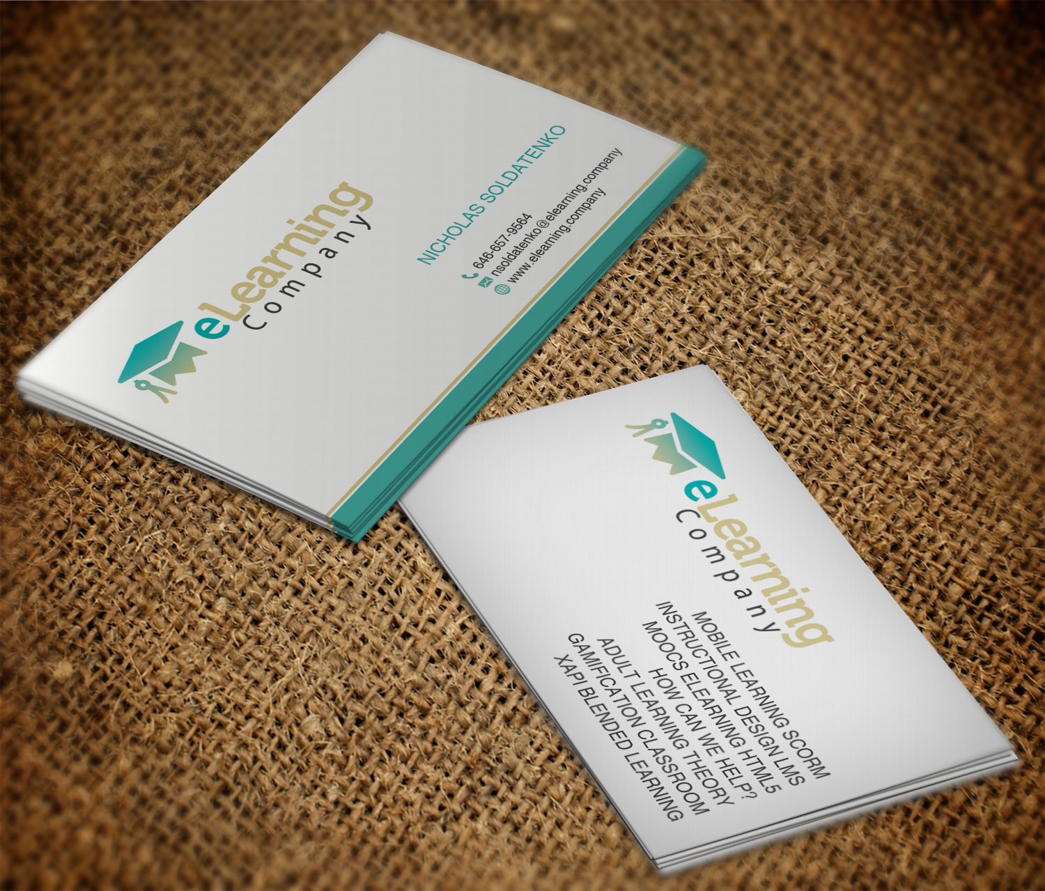 Business Card Design by Cortana for this project | Design #11162356