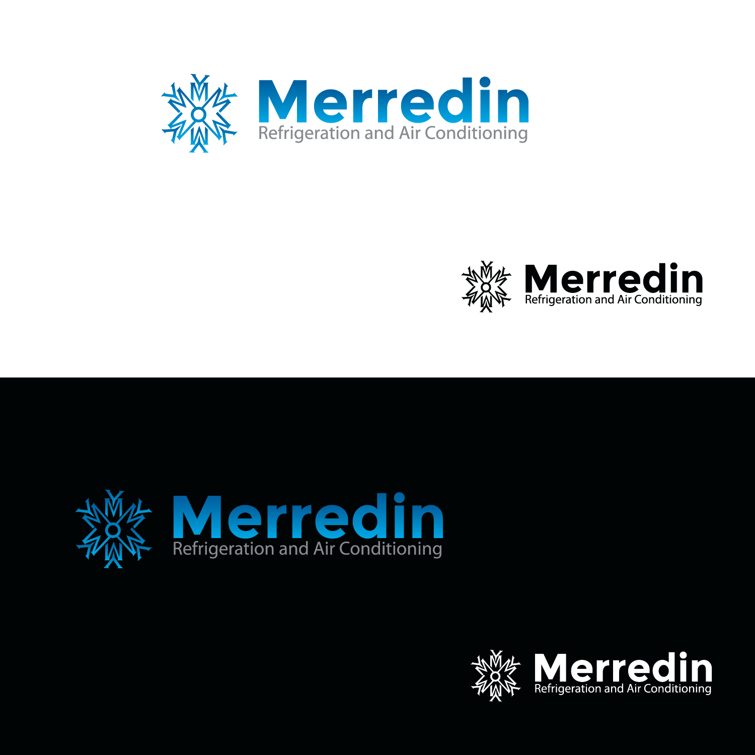 Diseño de Logo por emptyboxgraphics para Merredin refrigeration  | Diseño #11458221