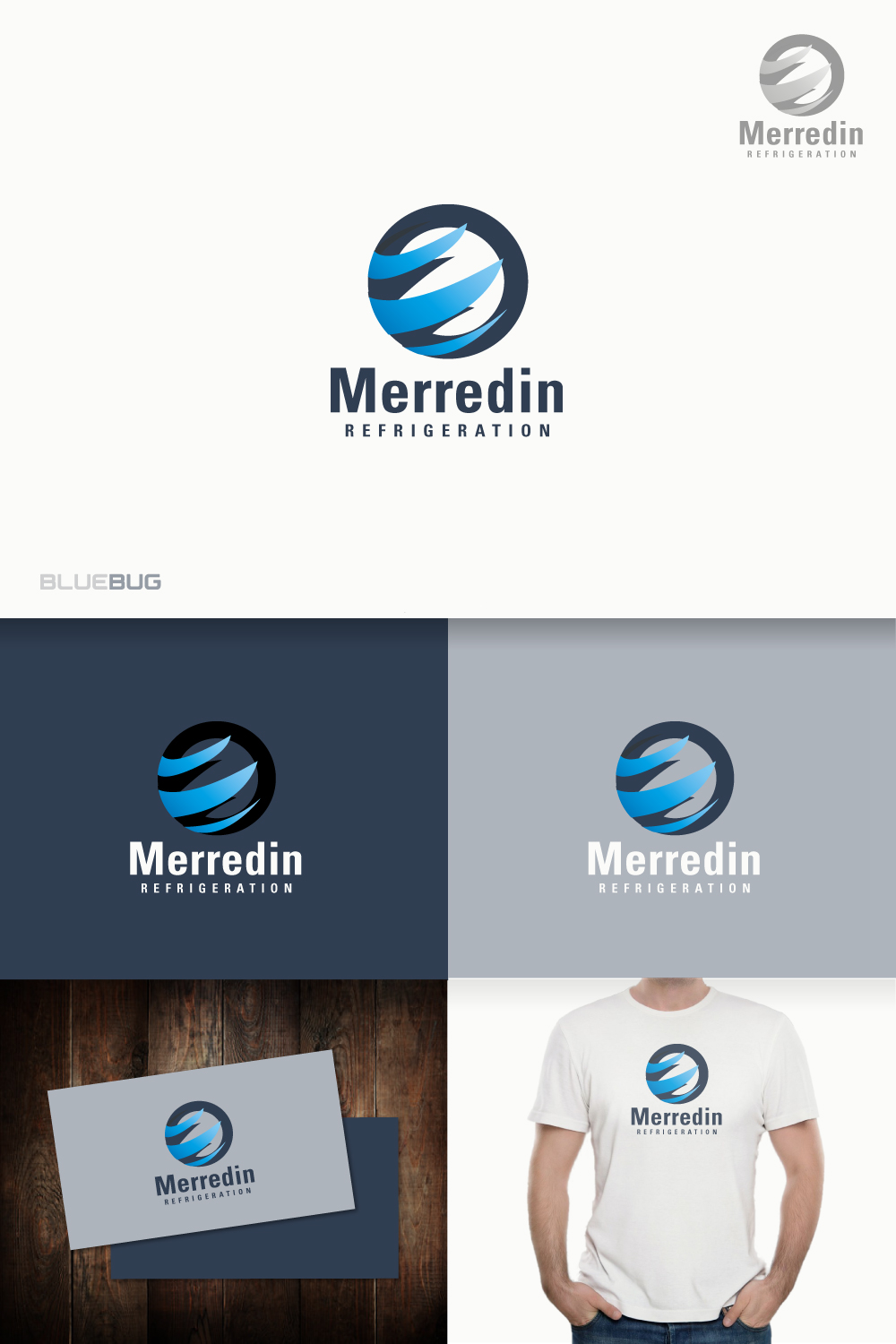 Logo Design by SilverFire for Merredin refrigeration  | Design #11253398