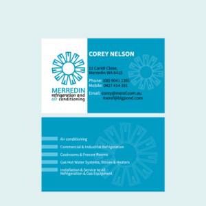 Logo Design by Saar for Merredin refrigeration  | Design: #11483886