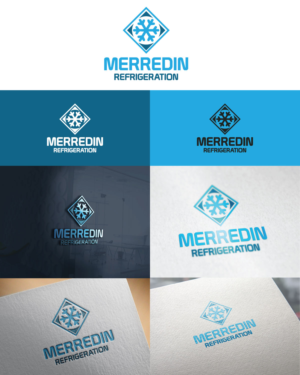 Logo Design by Infinity for Merredin refrigeration  | Design: #11207889