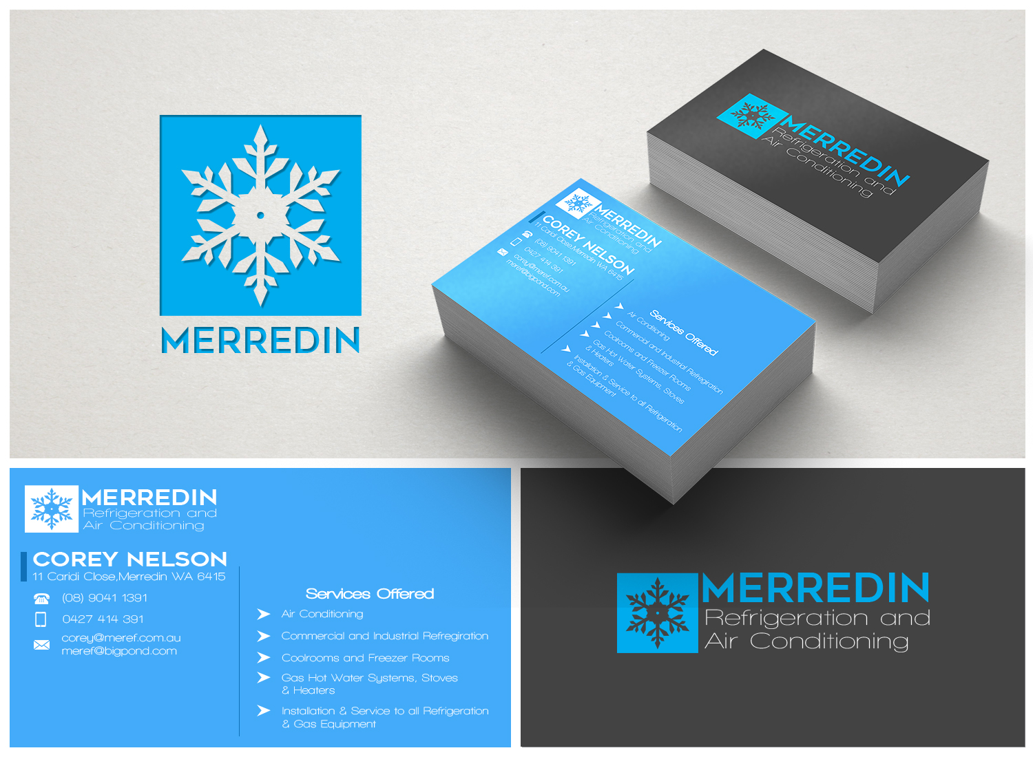 Logo Design by mngkw for Merredin refrigeration  | Design #11472674