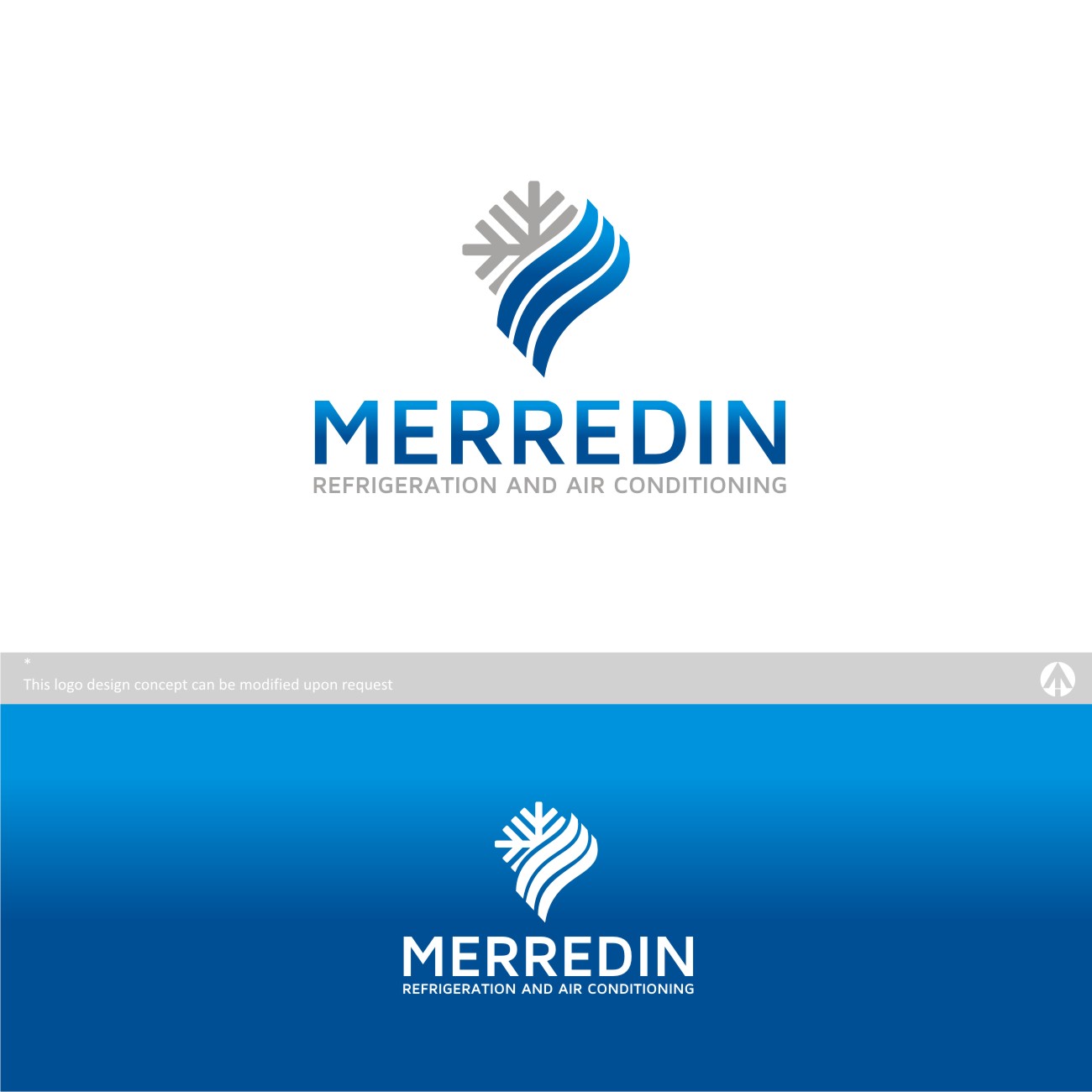 Logo Design by MBARO for Merredin refrigeration  | Design #11458008