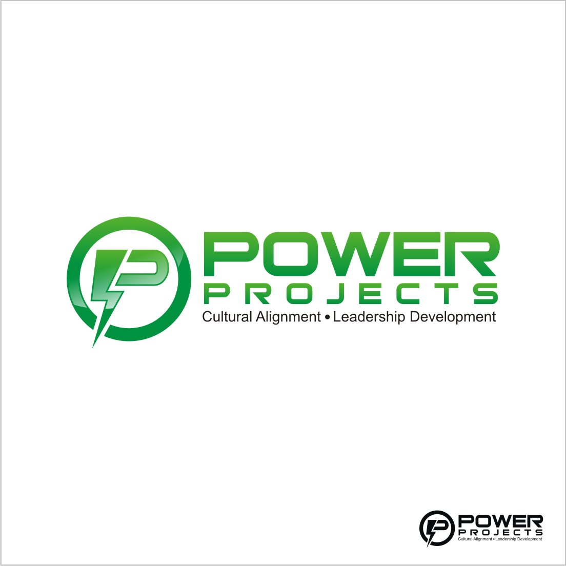 Logo Design by R.A.D™  for Power Projects Pty Ltd | Design #11224065