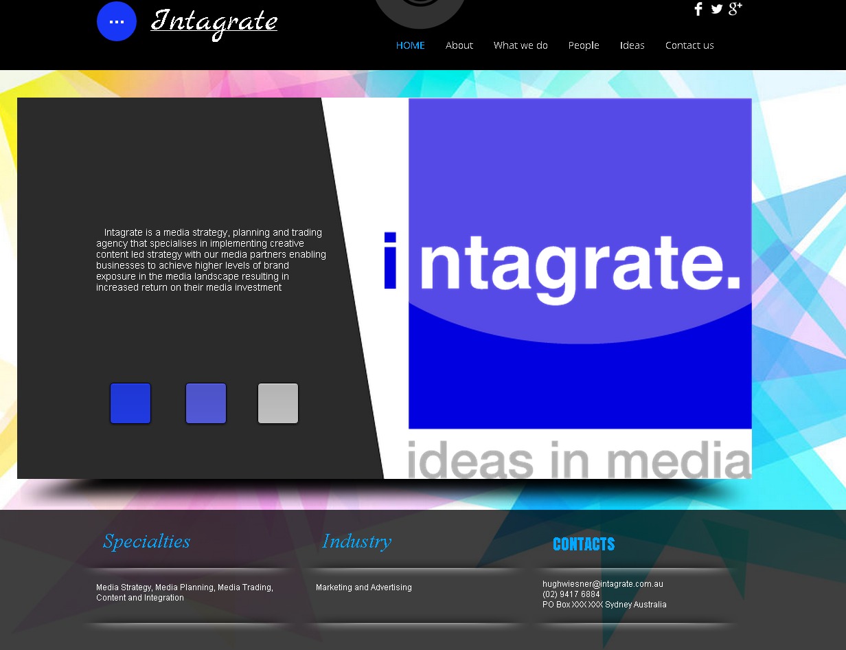 Web Design by Magda for Intagrate | Design #2303083