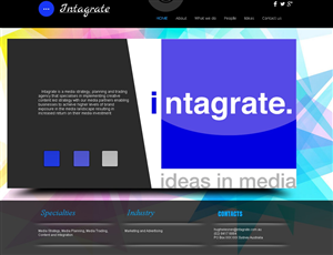 Web Design par Magda pour Intagrate | Design #2303083