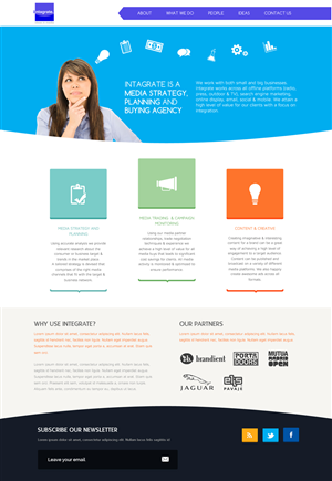Web Design par Lauren pour Intagrate | Design #2300020