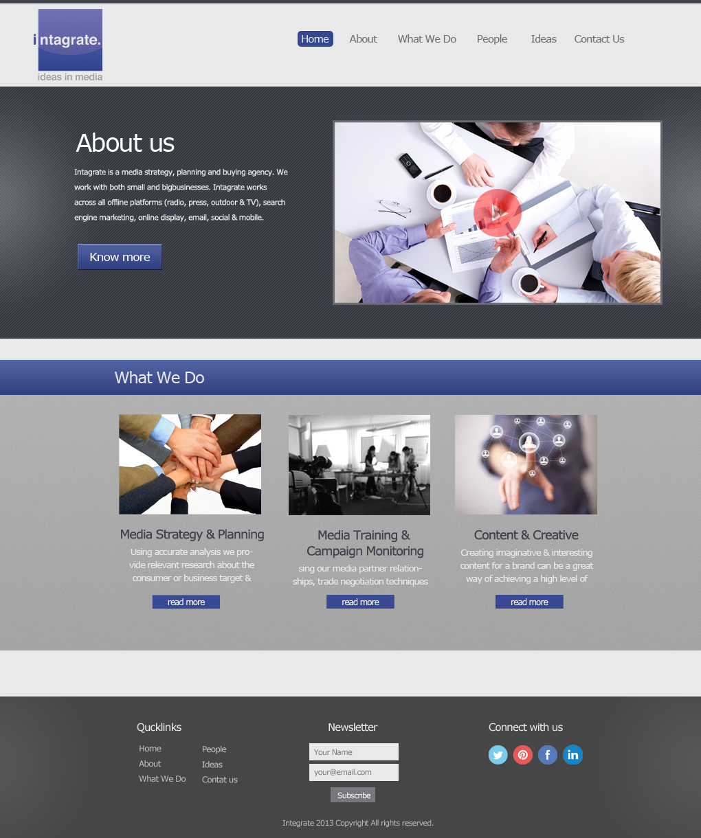 Web Design by JM for Intagrate | Design #2301258