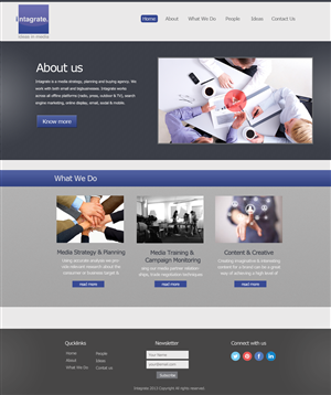 Web Design by JM for Intagrate | Design: #2301258