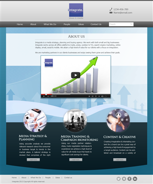 Web Design by JM for Intagrate | Design: #2305442
