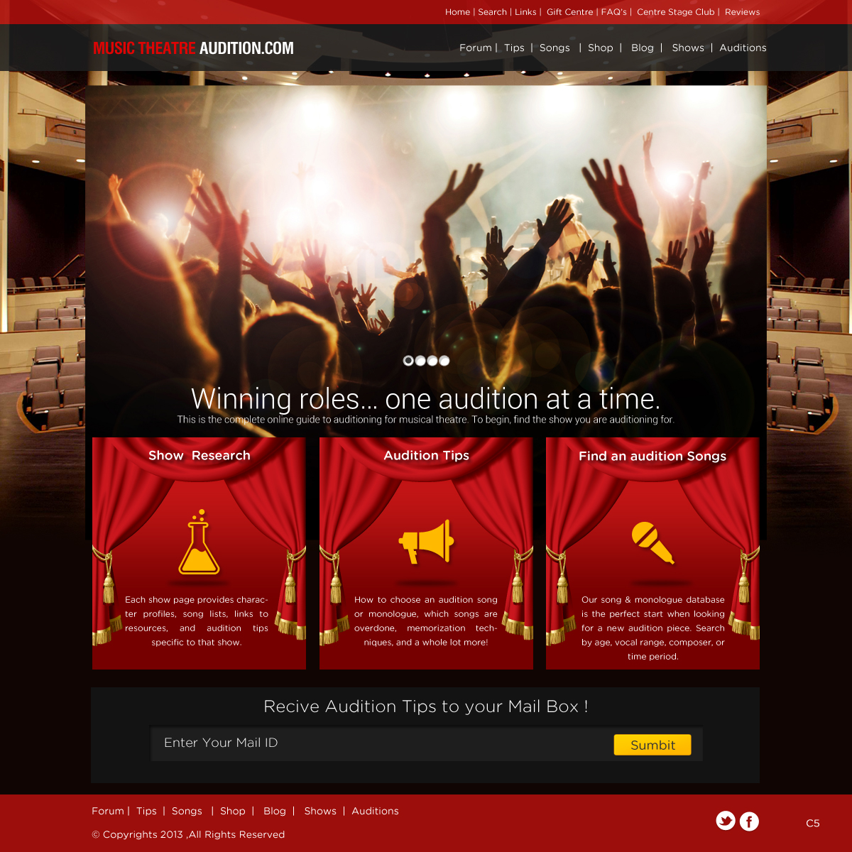 Wordpress Design by pb for this project | Design #2318957
