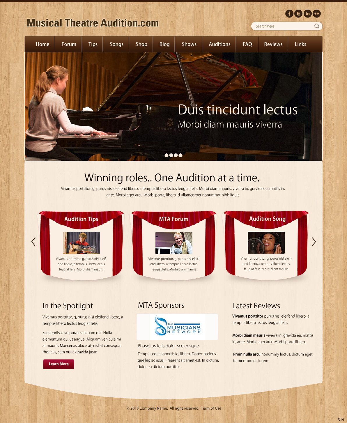 Wordpress Design by pb for this project | Design #2318963