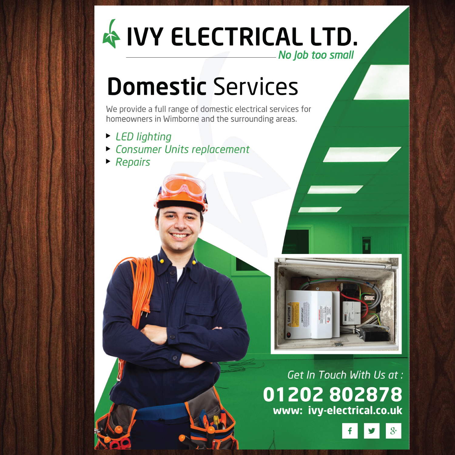 Flyer Design by Designer Destiny for Ivy Electrical | Design #11162702