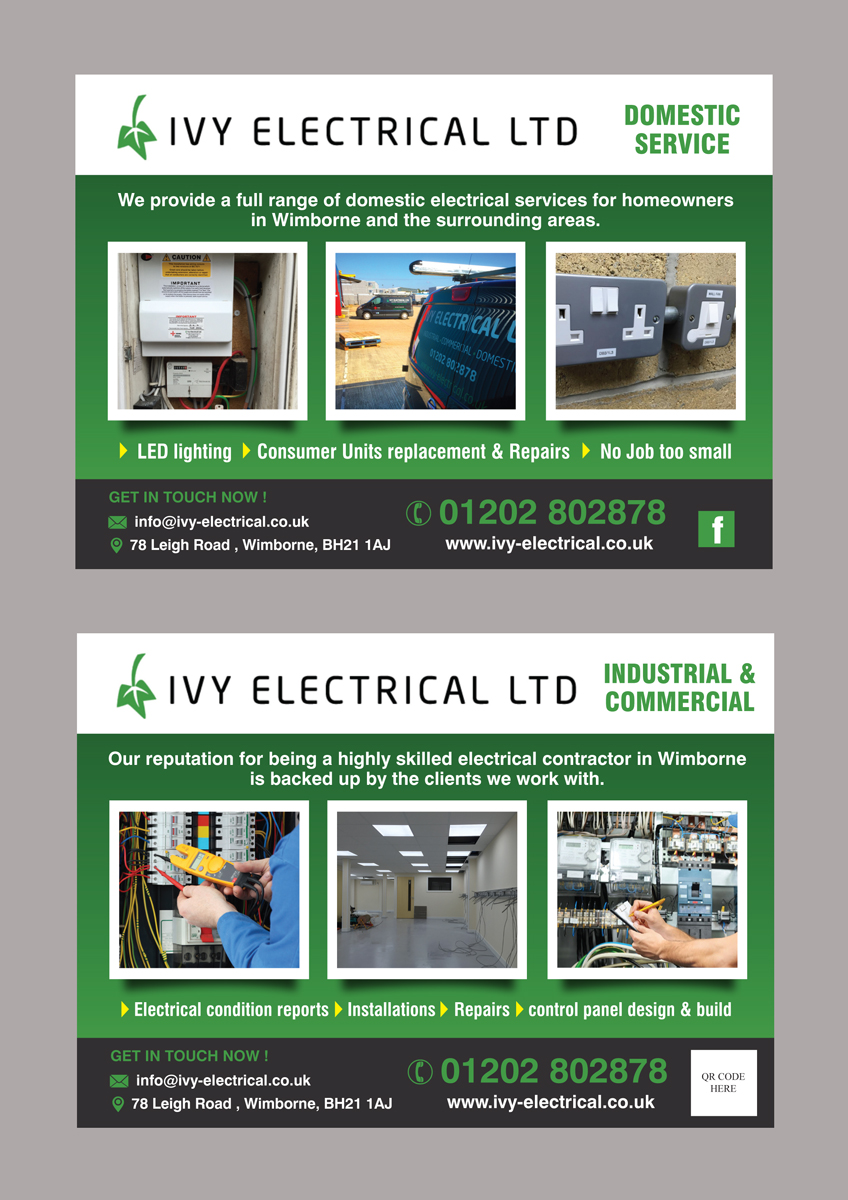 Flyer Design by rkailas for Ivy Electrical | Design #11194930