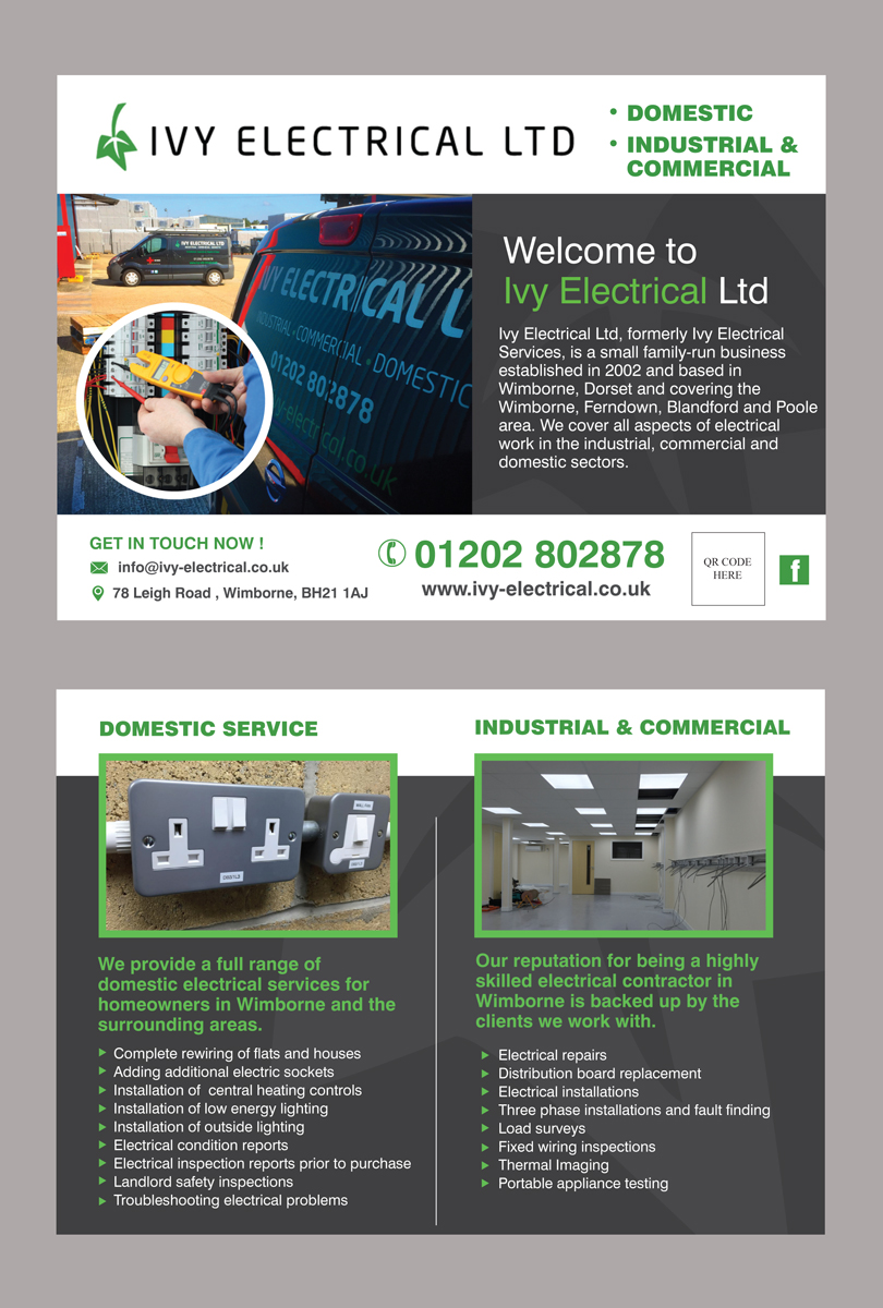 Flyer Design by rkailas for Ivy Electrical | Design #11194935