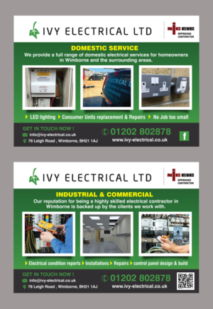 Flyer-Design von rkailas für Ivy Electrical | Design: #11203931
